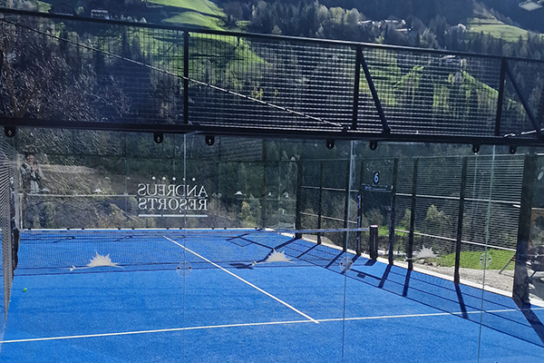 Travel report tennis hotel sonnenalm padel court