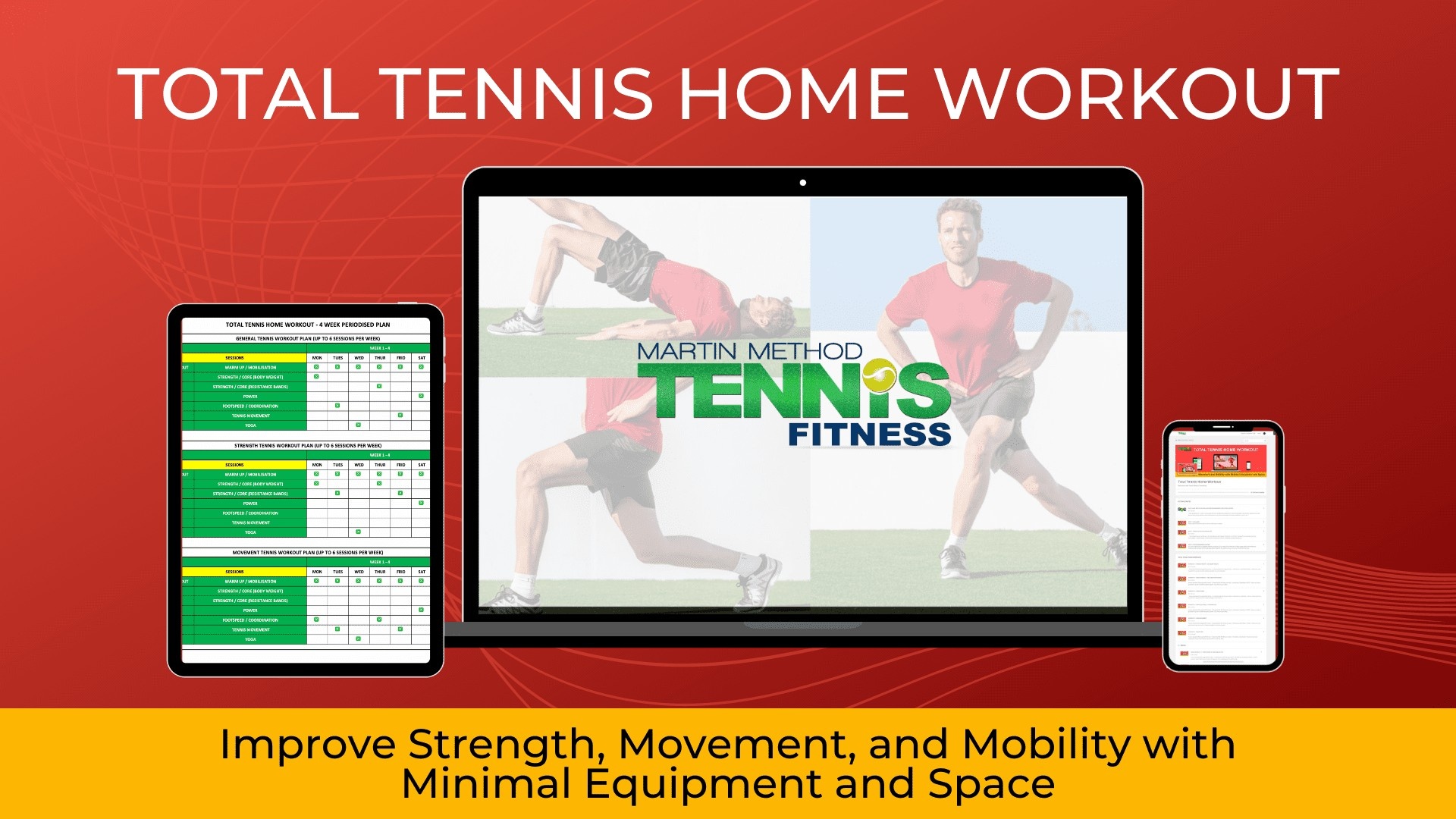 tennis total home workout