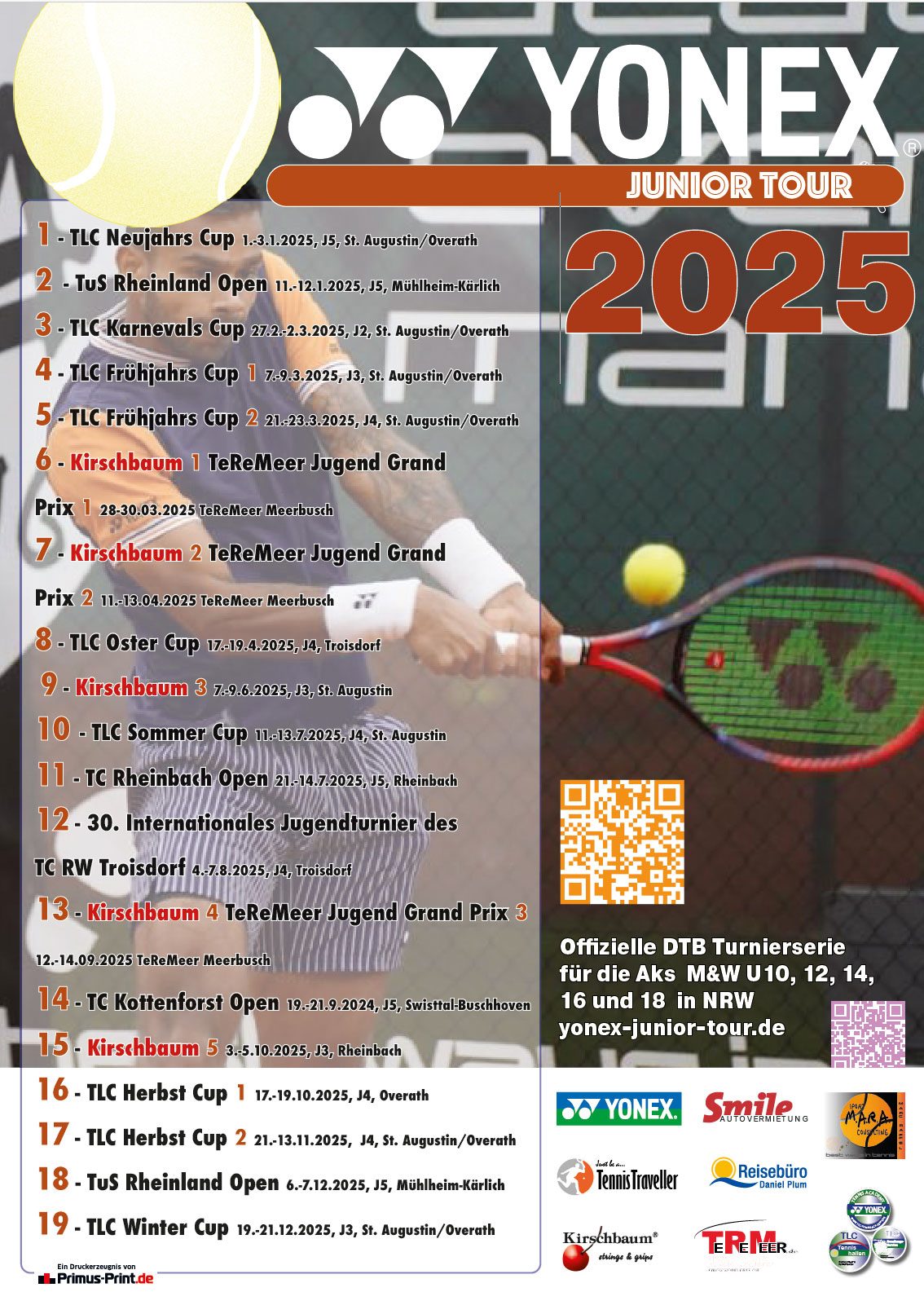 YONEX Junior Tour 2025