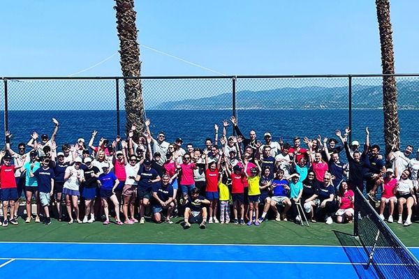 tenniscamp koko nana beach club gruppe