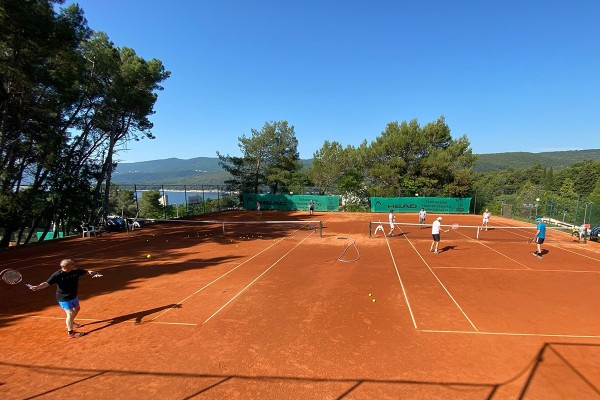 Tennis vacation in Rabac