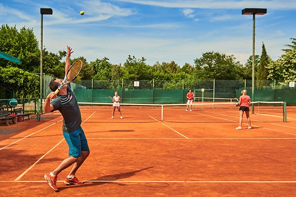 Tenniscamp mit dem Tenniscenter Stainz in Rovinj