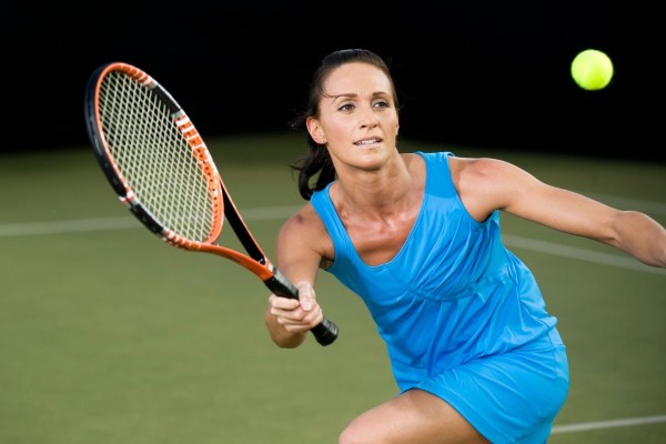 Tenniscamp mit Ballmaschine in der Lüneburger Heide mit ...