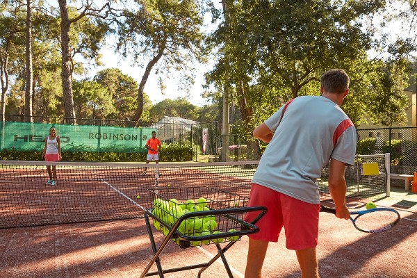 Tennis camp with Silke Meier in Robinson Pamfilya