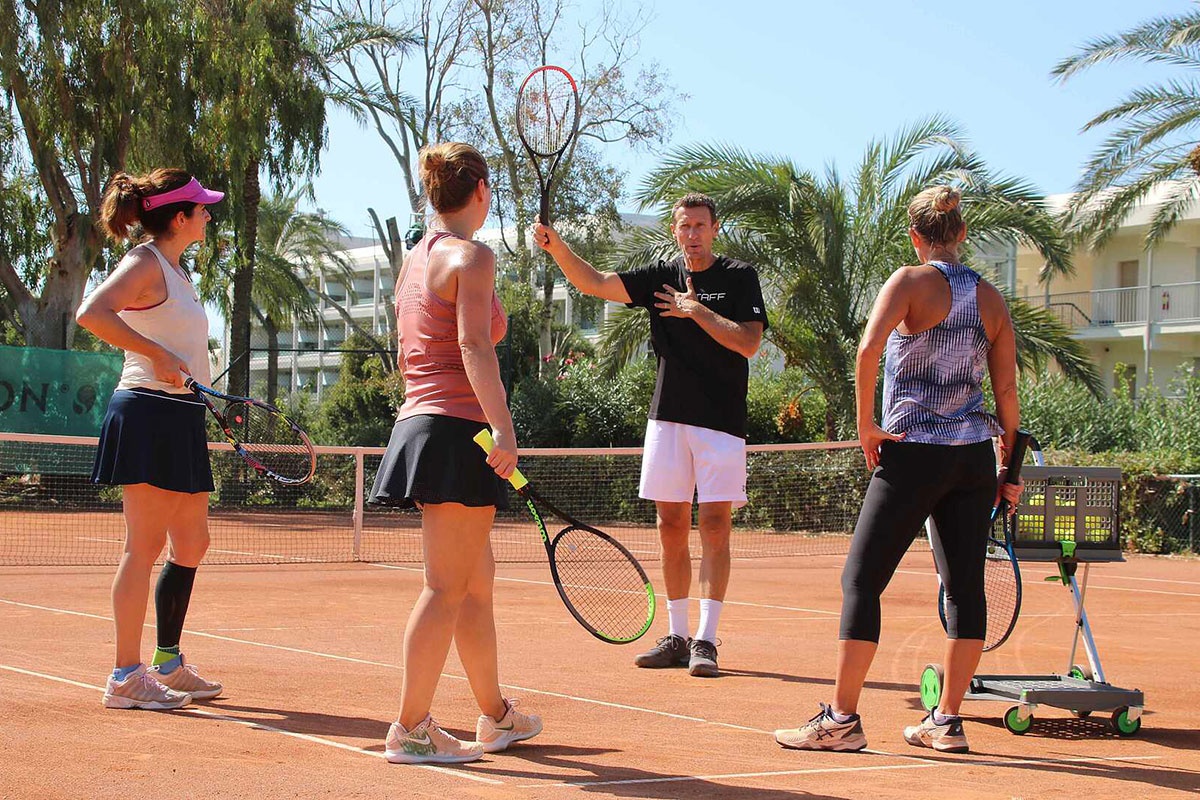 Tenniscamp mit Patrik Kühnen im ROBINSON JANDIA PLAYA